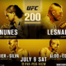 UFC 200 poster