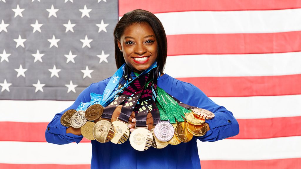 Simone Biles remporte cinq médailles aux Jeux Olympiques de Rio