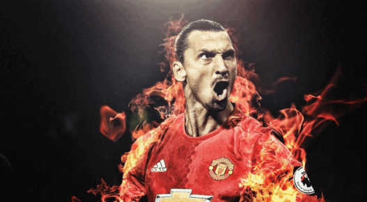 Zlatan Ibrahimovic - débuts réussis à Manchester United