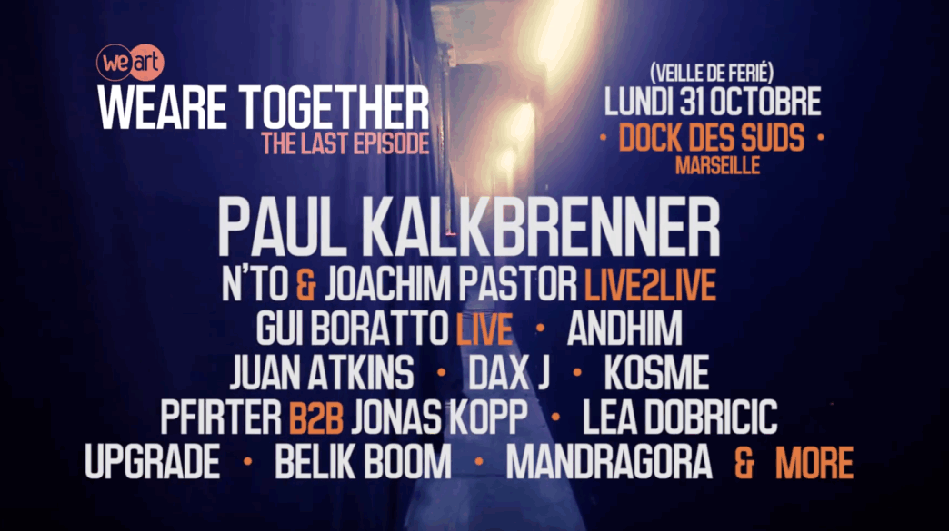 2 places à gagner pour WeAre Together! - "The Last Episode"