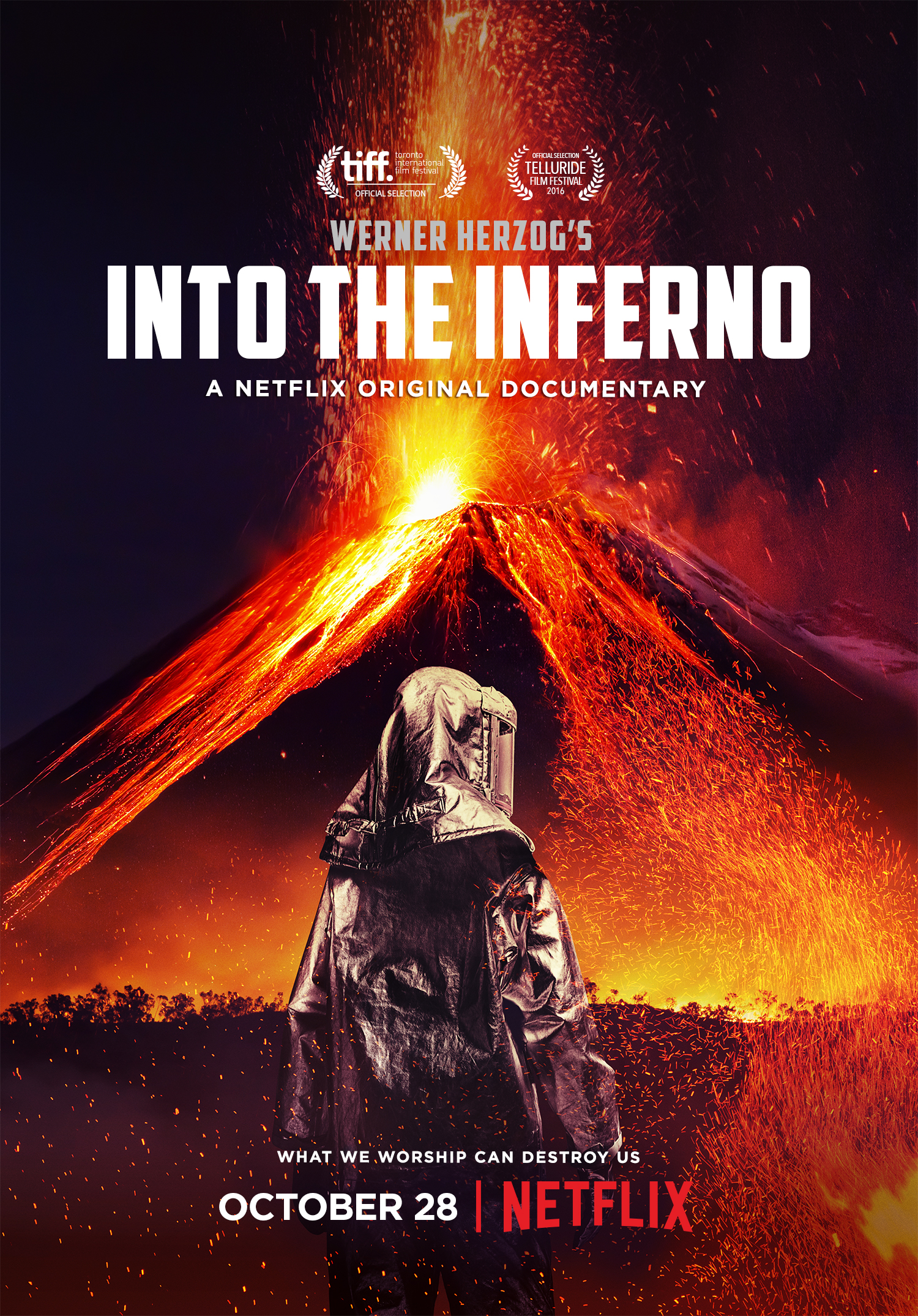 Avec Into the Inferno, Werner Herzog vous emm&egrave;ne au c&oelig;ur des volcans