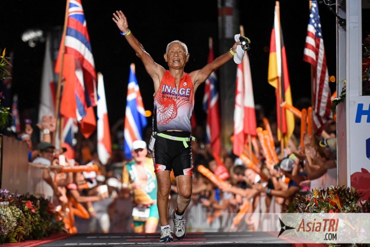 À 83 ans, Hiromu Inada a terminé l’ironman de Hawaï dans les temps !