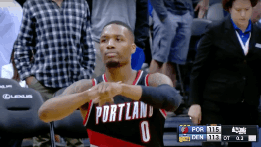 Damian Lillard s&rsquo;offre les Nuggets sur un &eacute;norme game winner