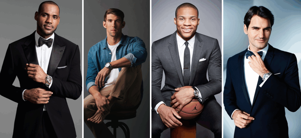 Dans la légende - Les sportifs et leurs montres