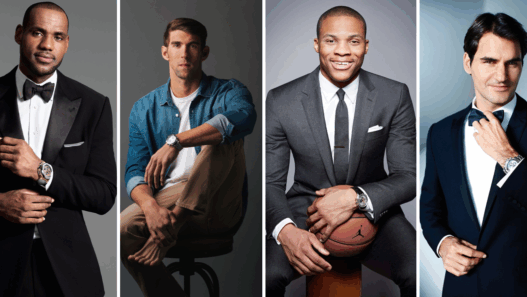 Dans la légende - Les sportifs et leurs montres