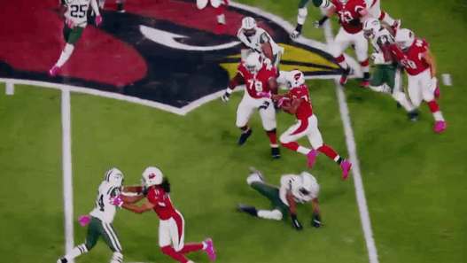 David Johnson humilie toute la d&eacute;fense des Jets et enterre Fitzpatrick