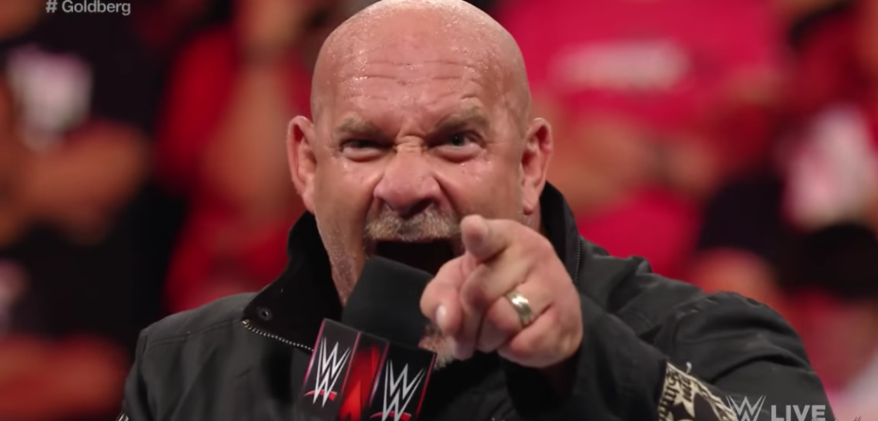Goldberg déchaîné pour son retour à la WWE pour affronter Lesnar