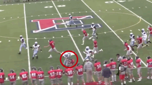 Kelly Macnamara démonte un mec sur une énorme charge !