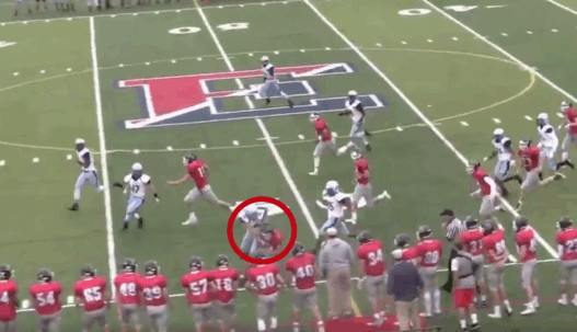 Kelly Macnamara démonte un mec sur une énorme charge !