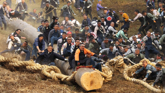 Le Festival Onbashira, le festival le plus dangereux du japon