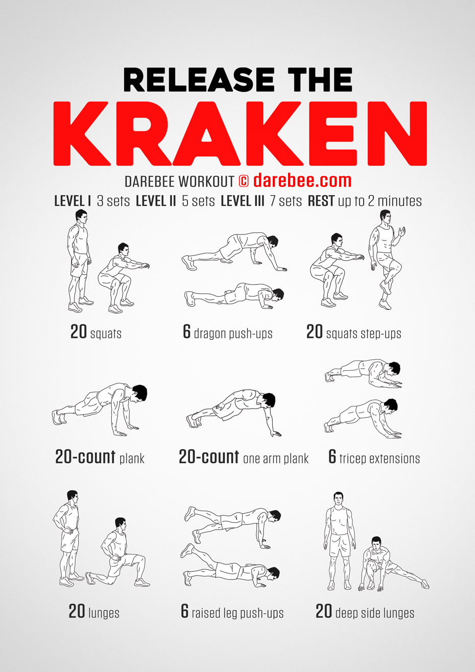Libérez le Kraken - Le full-body workout de la mort