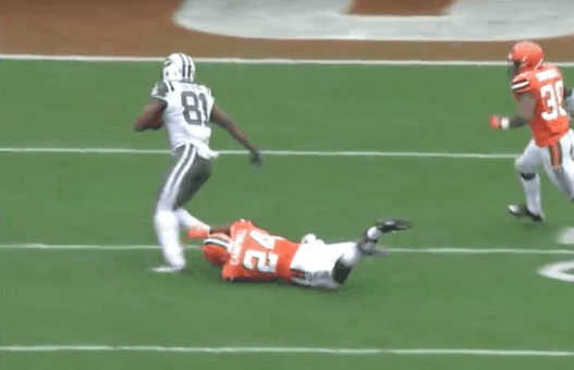 NFL - Quincy Enunwa flingue la d&eacute;fense des Browns