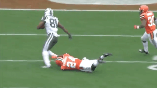 NFL - Quincy Enunwa flingue la défense des Browns