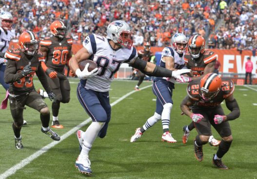 Rappel important pour les Bengals : Gronkowski est inarrêtable