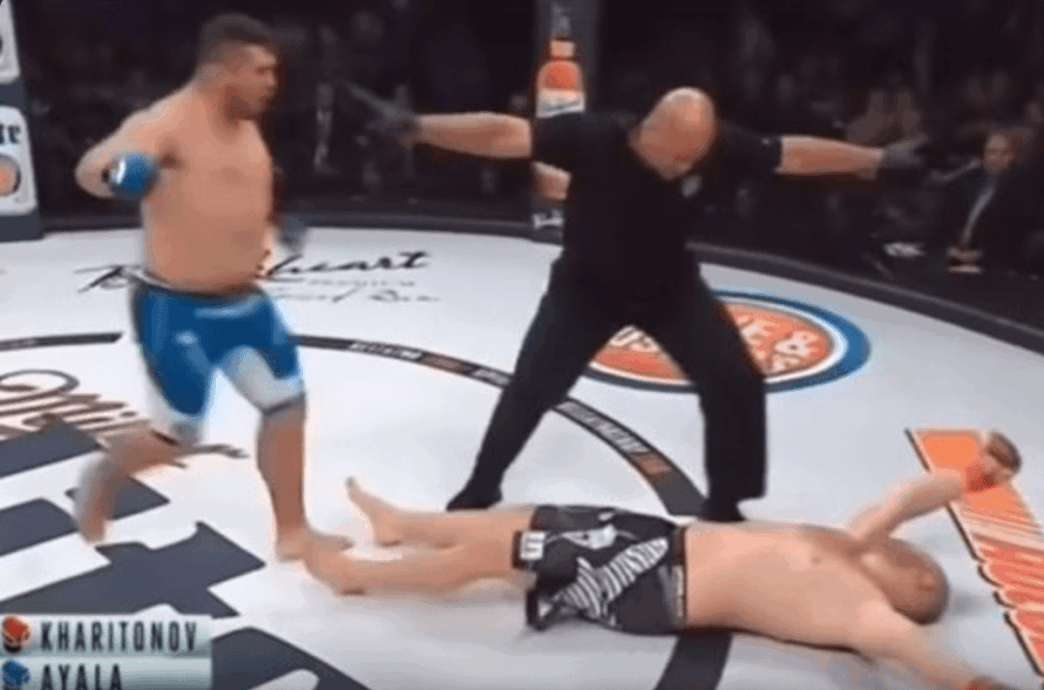 Bellator 163 &ndash; l&rsquo;&eacute;norme KO de Javy Ayala sur Sergei Kharitonov