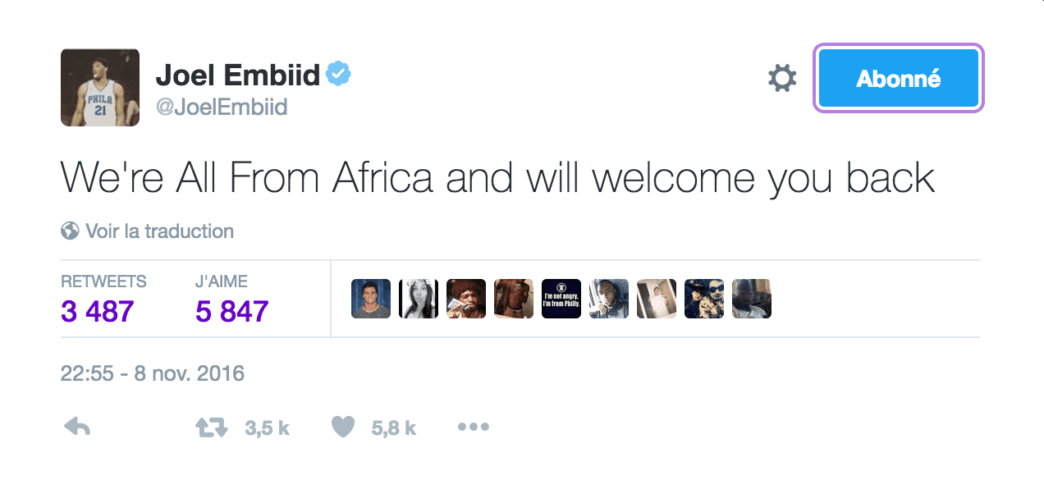 Face à Trump, faites comme Embiid et devenez un troll