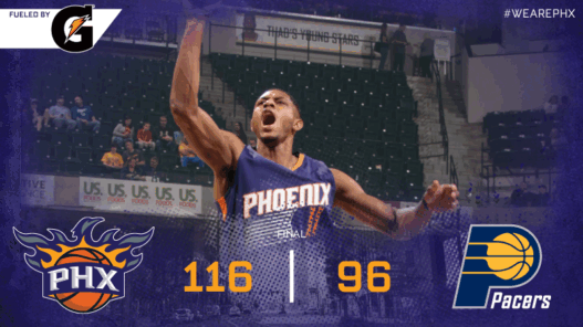 Indiana Pacers vs Phoenix Suns&nbsp;: Des Suns &laquo;&nbsp;rayonnants&nbsp;&raquo;