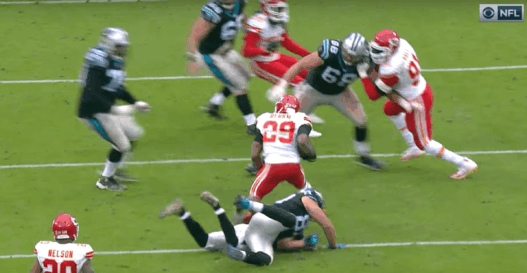 L&rsquo;&eacute;norme interception de Berry qui a enterr&eacute; les Panthers