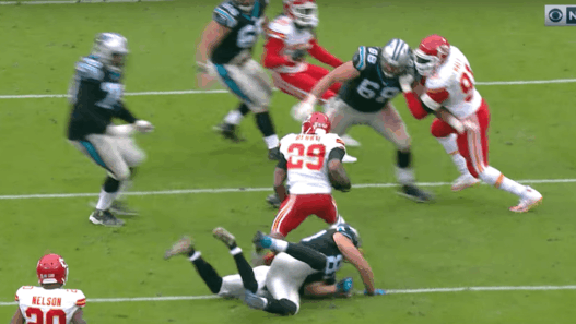 L&rsquo;&eacute;norme interception de Berry qui a enterr&eacute; les Panthers