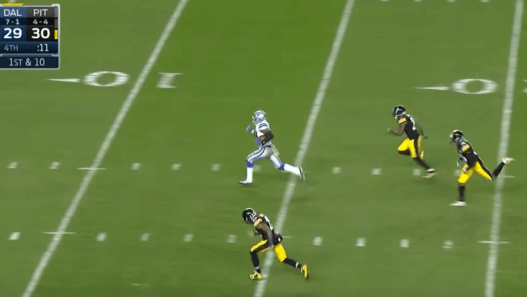 L&rsquo;&eacute;norme touchdown d&rsquo;Elliott pour sceller la victoire des Cowboys