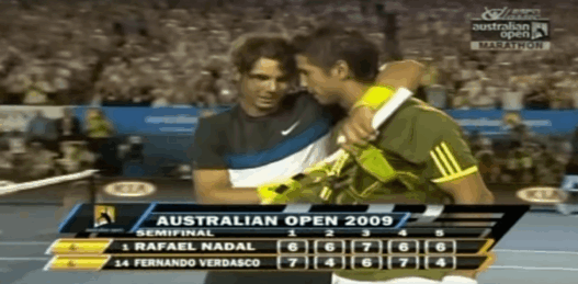 La Demi-Finale de l&rsquo;Open d&rsquo;Australie entre Nadal et Verdasco