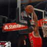 Le gros alley-oop de Dwyane Wade contre les Blazers