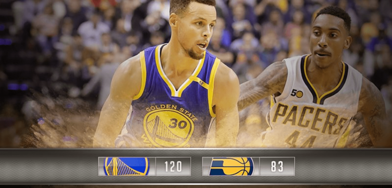 Live from Indiana : Les Warriors atomisent les Pacers