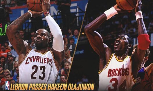 Meilleurs scoreurs de l&rsquo;histoire - LeBron James d&eacute;passe Hakeem Olajuwon