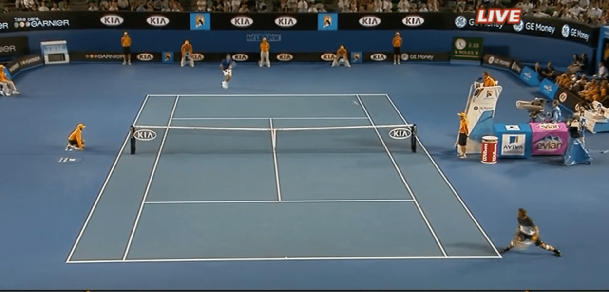 Open d’Australie 2009 – l’immense échange entre Federer et Nadal