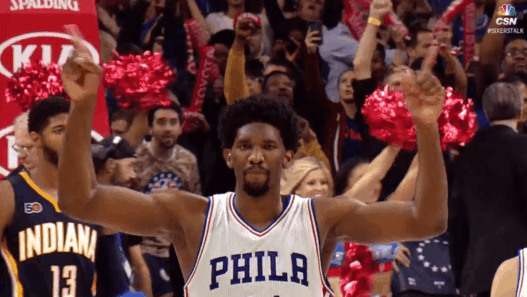 Premi&egrave;re victoire de la saison pour les Sixers avec un &eacute;norme Embiid