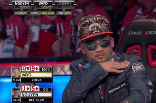 Qui Nguyen r&eacute;ussit le bluff du si&egrave;cle et remporte les WSOP