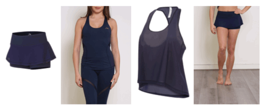 Test SiRun - Les tr&egrave;s &eacute;l&eacute;gantes jupettes et brassi&egrave;res