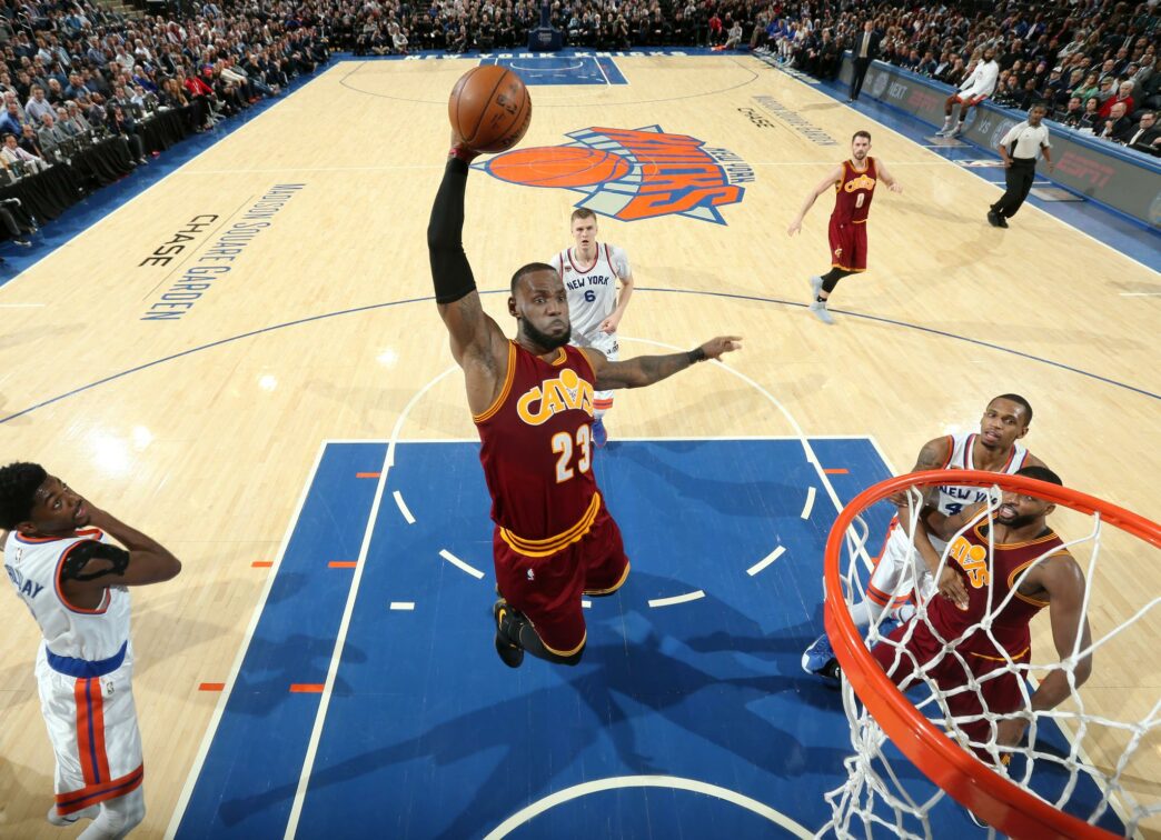 Cleveland et LeBron James explosent les Knicks au MSG