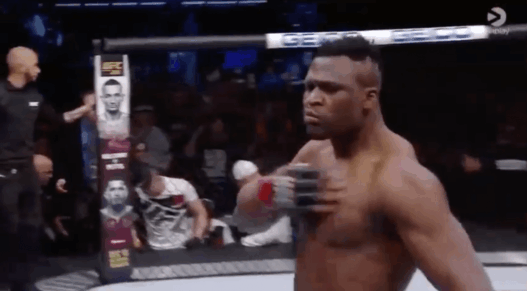 Francis Ngannou a roulé sur Anthony Hamilton en 2 minutes