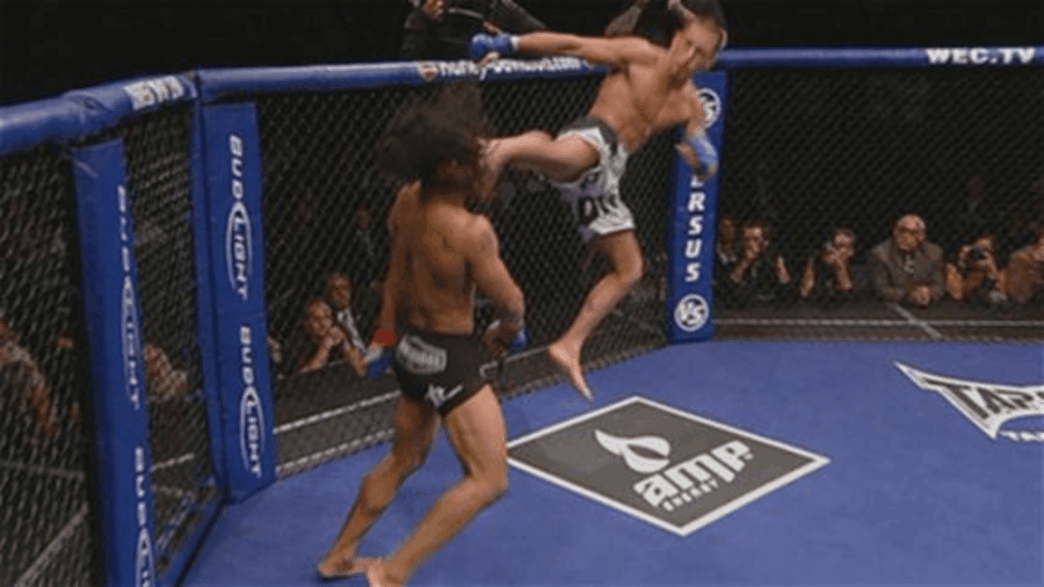 Le showtime kick d’Anthony Pettis contre Benson Henderson