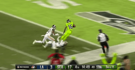 Les Seahawks en démonstration contre les LA Rams