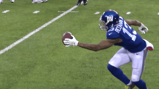 Odell Beckham Jr. est magnifique