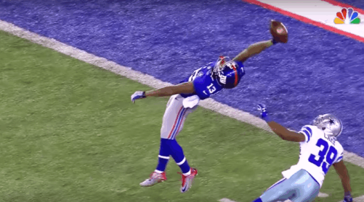 Quand Odell Beckham Jr. réussissait la réception du siècle et devenait une star