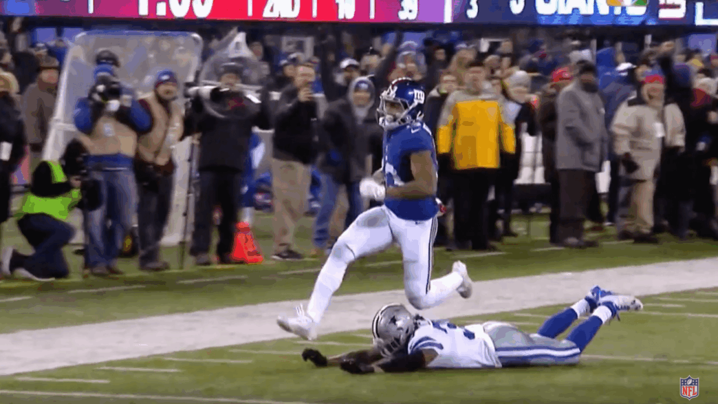 Odell Beckham permet aux Giants de faire tomber les Cowboys