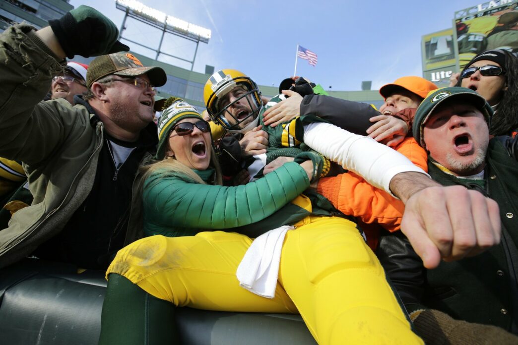 Packers vs. Vikings - Aaron Rodgers, le magnifique