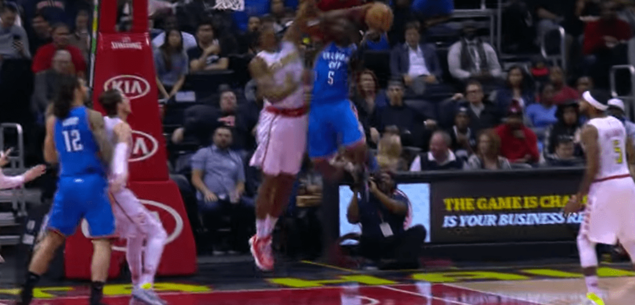 Poster - Victor Oladipo assassine Dwight Howard