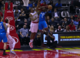 Poster - Victor Oladipo assassine Dwight Howard