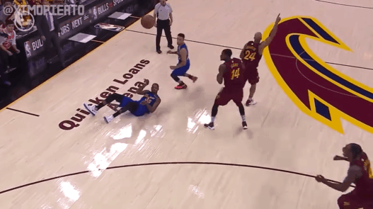 Warriors Cavs faute Durant