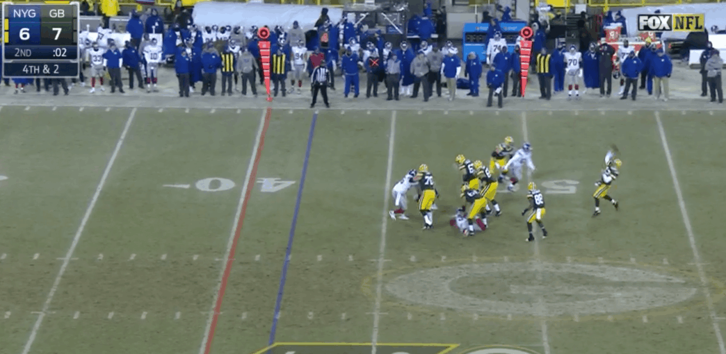 Aaron Rodgers et sa nouvelle Hail Mary face aux Giants