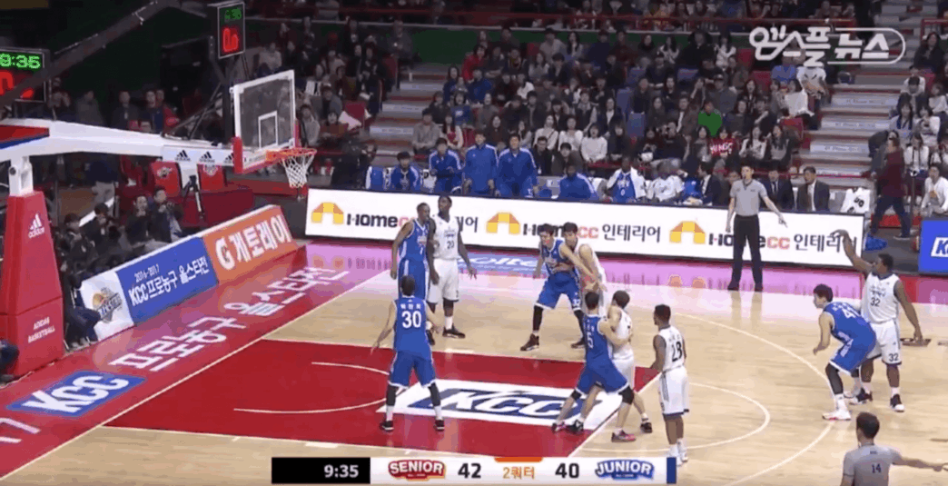 En plein milieu du All-Star Game Coréen, les joueurs font un Mannequin Challenge