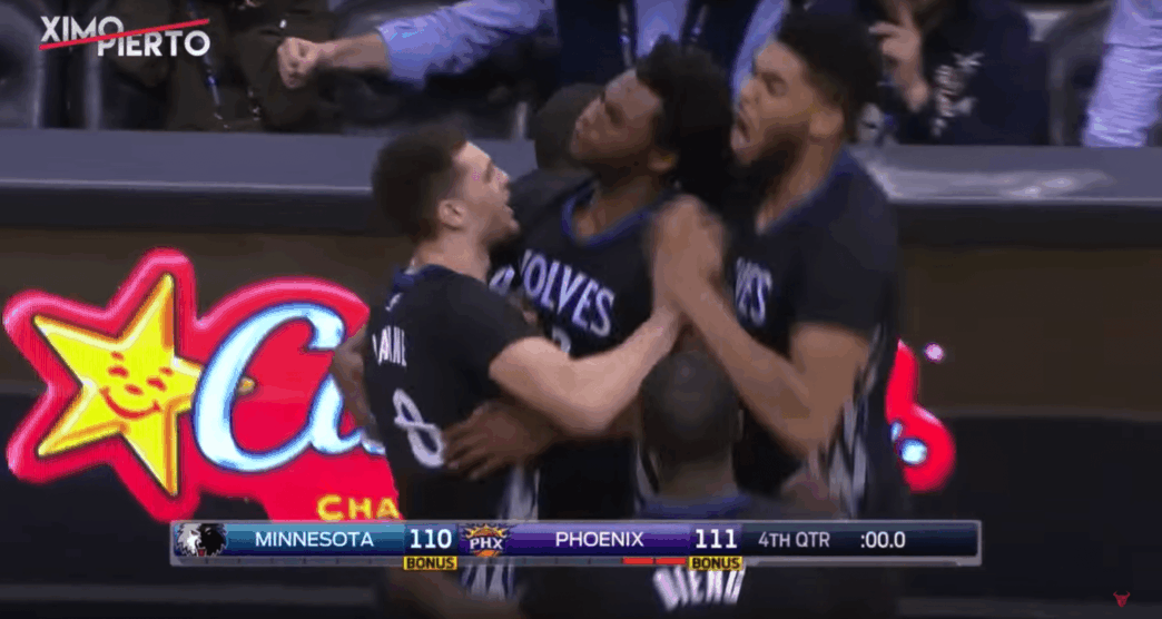 Andrew Wiggins abat les Phoenix Suns au buzzer