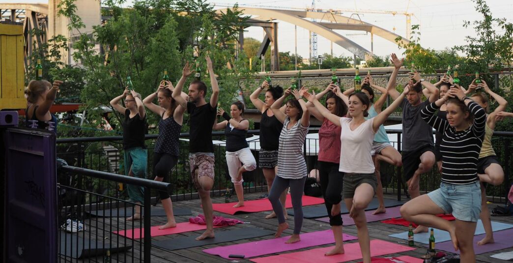 BeerYoga, la discipline qu’il fallait inventer