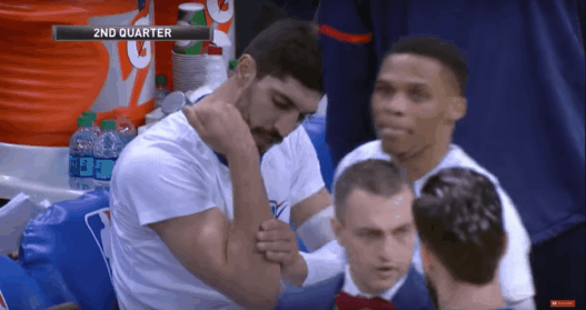 Enes Kanter et la blessure la plus stupide de l’année