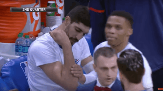 Enes Kanter et la blessure la plus stupide de l’année