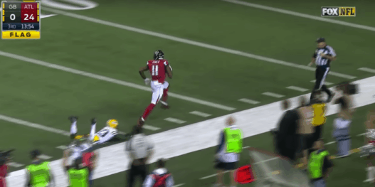 Julio Jones et les Falcons ont démonté les Packers